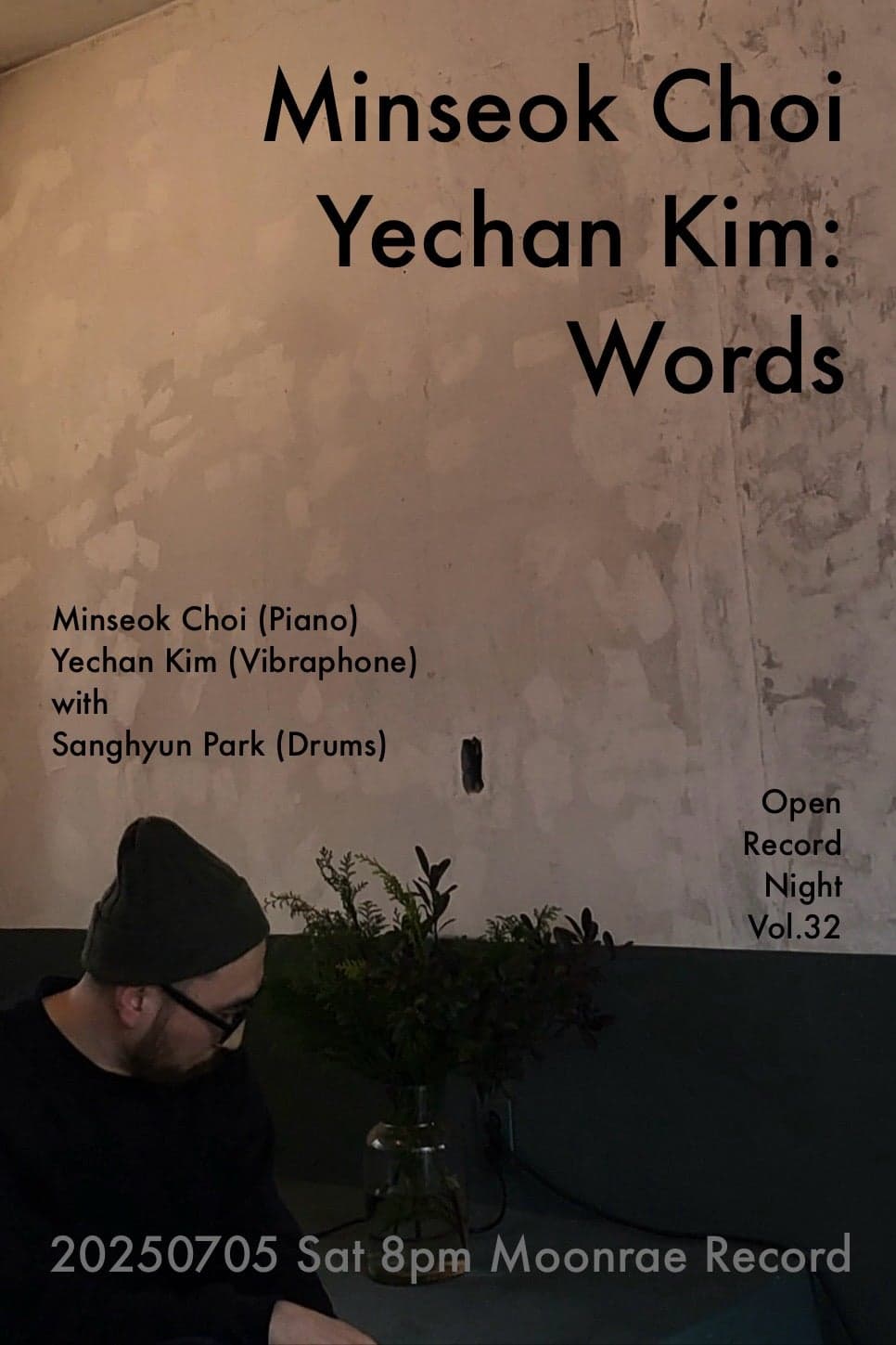 Open Record Night Vol.32, 최민석 & 김예찬: Words 소개 이미지 1