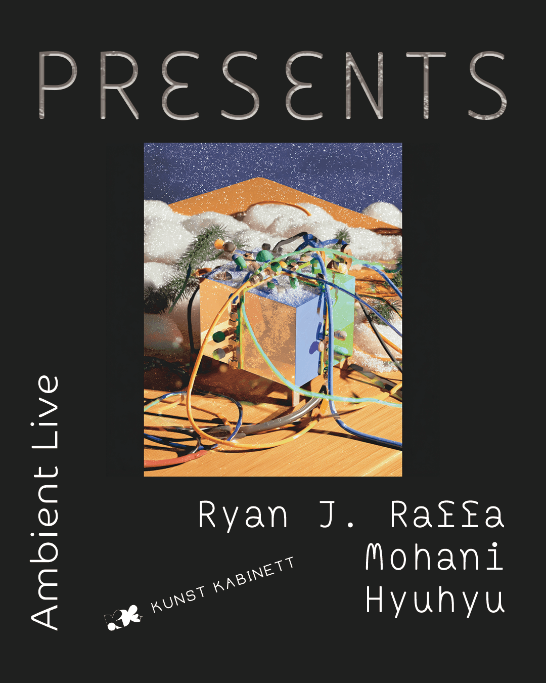 Ambient Live, Ryan J Raffa x Hyuhyu x Mohani x 앰비언트 진 콜렉티브: Presents promotional image 1