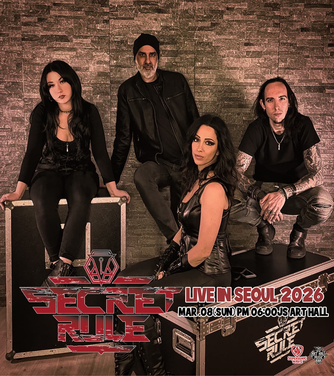 MELODIC HEAVEN METAL FEST, 이태리 멜로딕 메탈 밴드 Secret RULE 첫 내한 공연 소개 이미지 1
