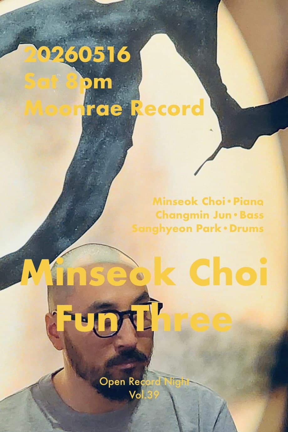 Open Record Night Vol.39, 최민석: Fun Three 소개 이미지 1