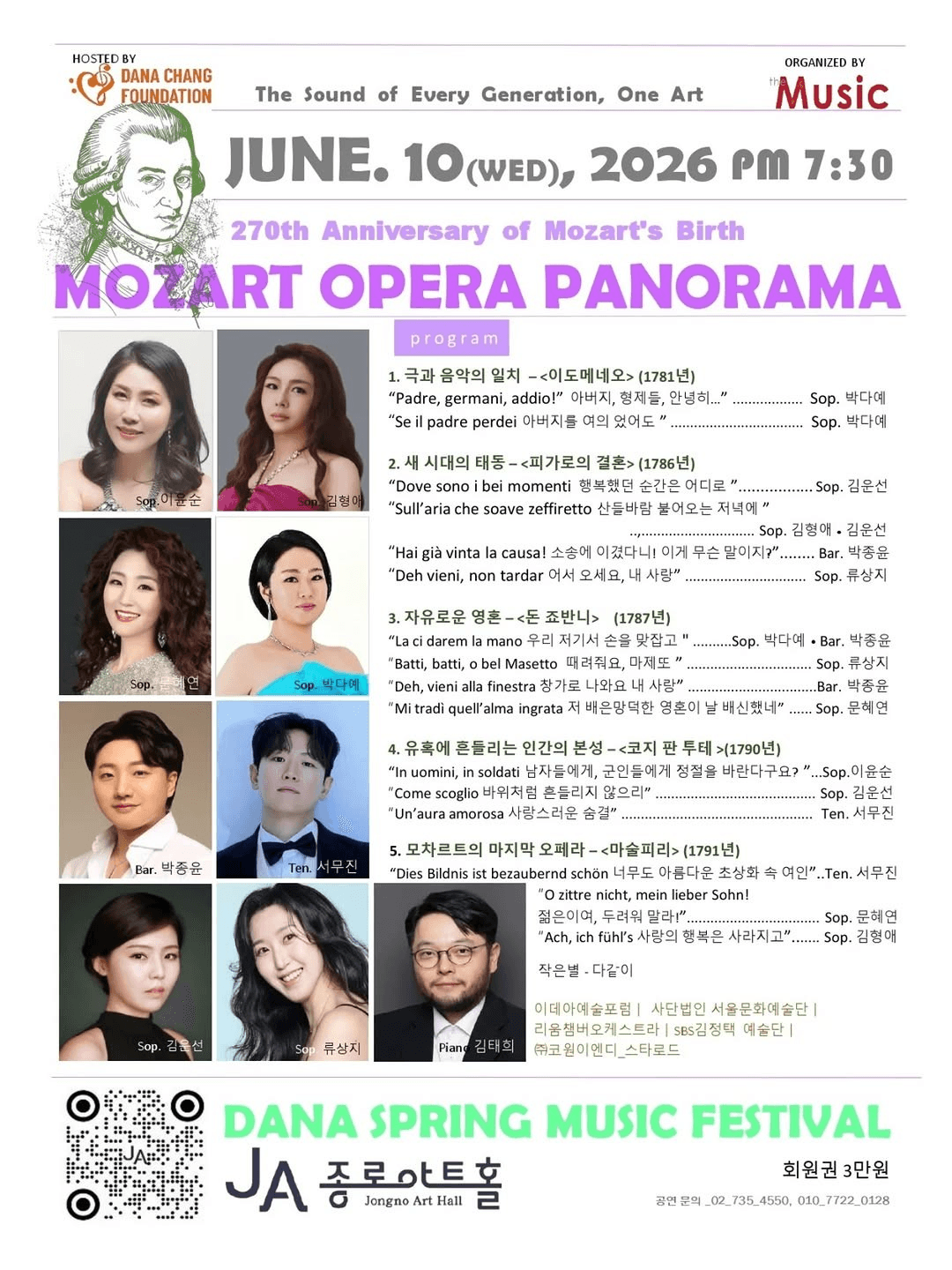 다나스프링뮤직페스티벌, 로렌초와 아마데우스 소개 이미지 2