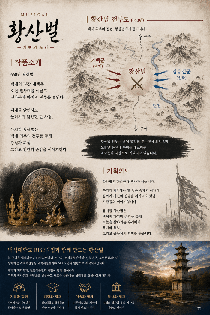 황산벌: 계백의 노래 [논산] promotional image 2