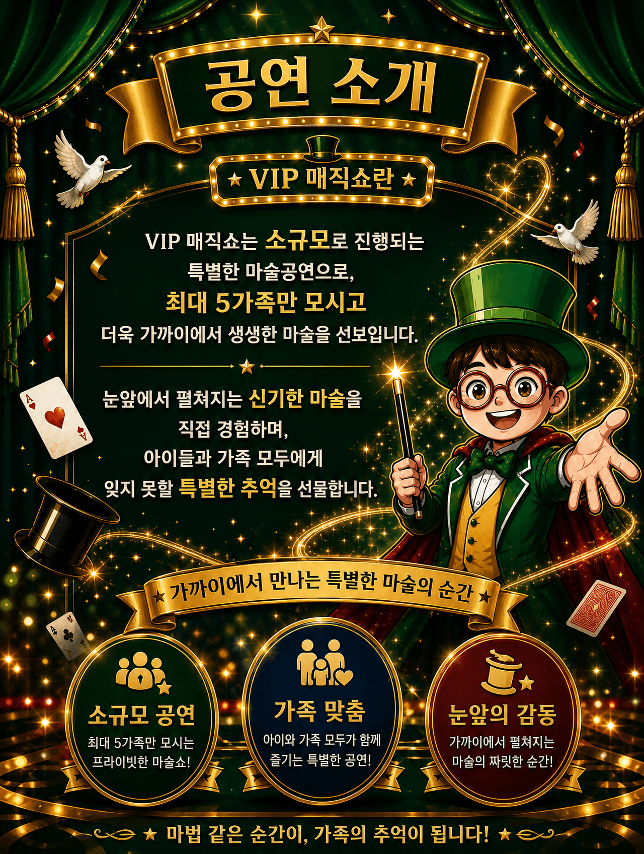 초록마술사의 VIP매직쇼 [부산] 소개 이미지 2