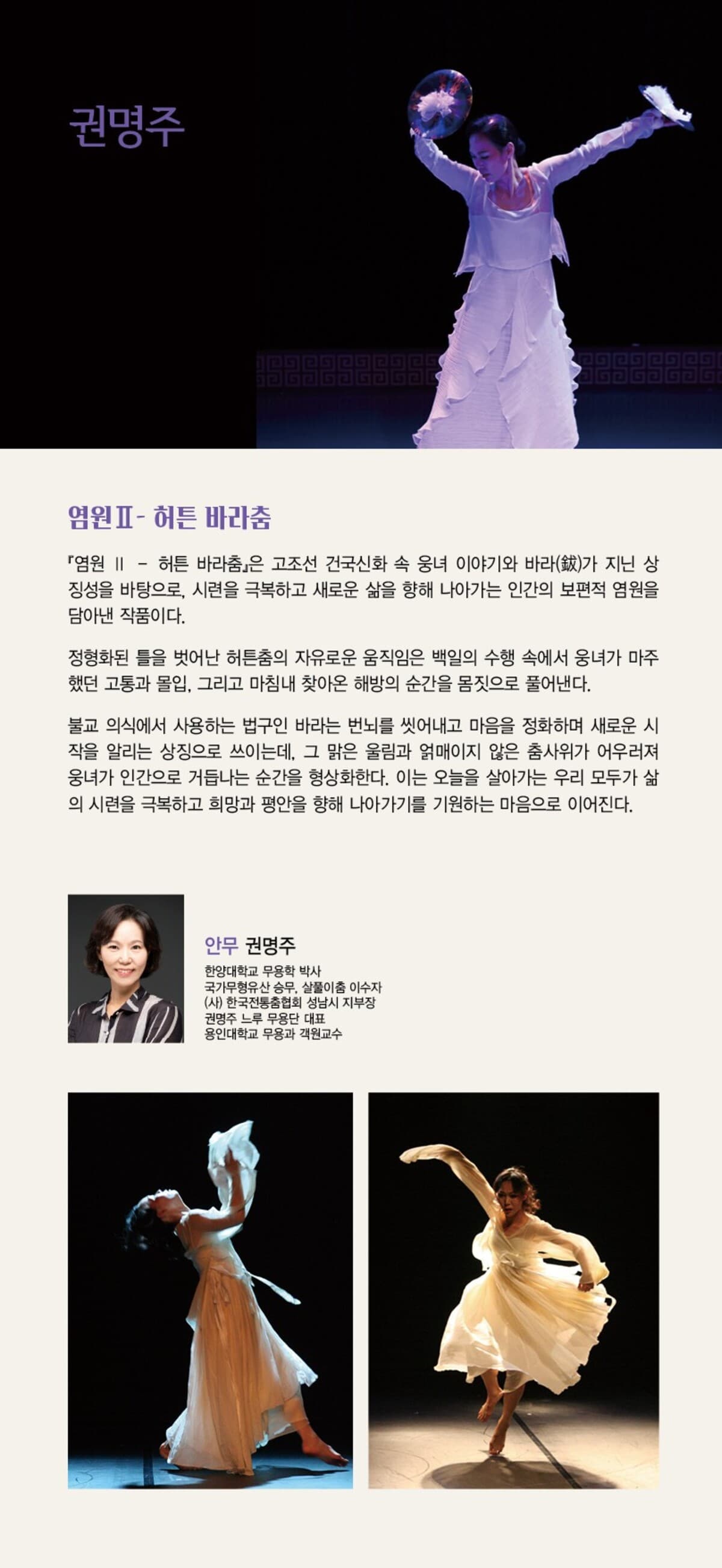 제29회 성남 창작 무용제 promotional image 4