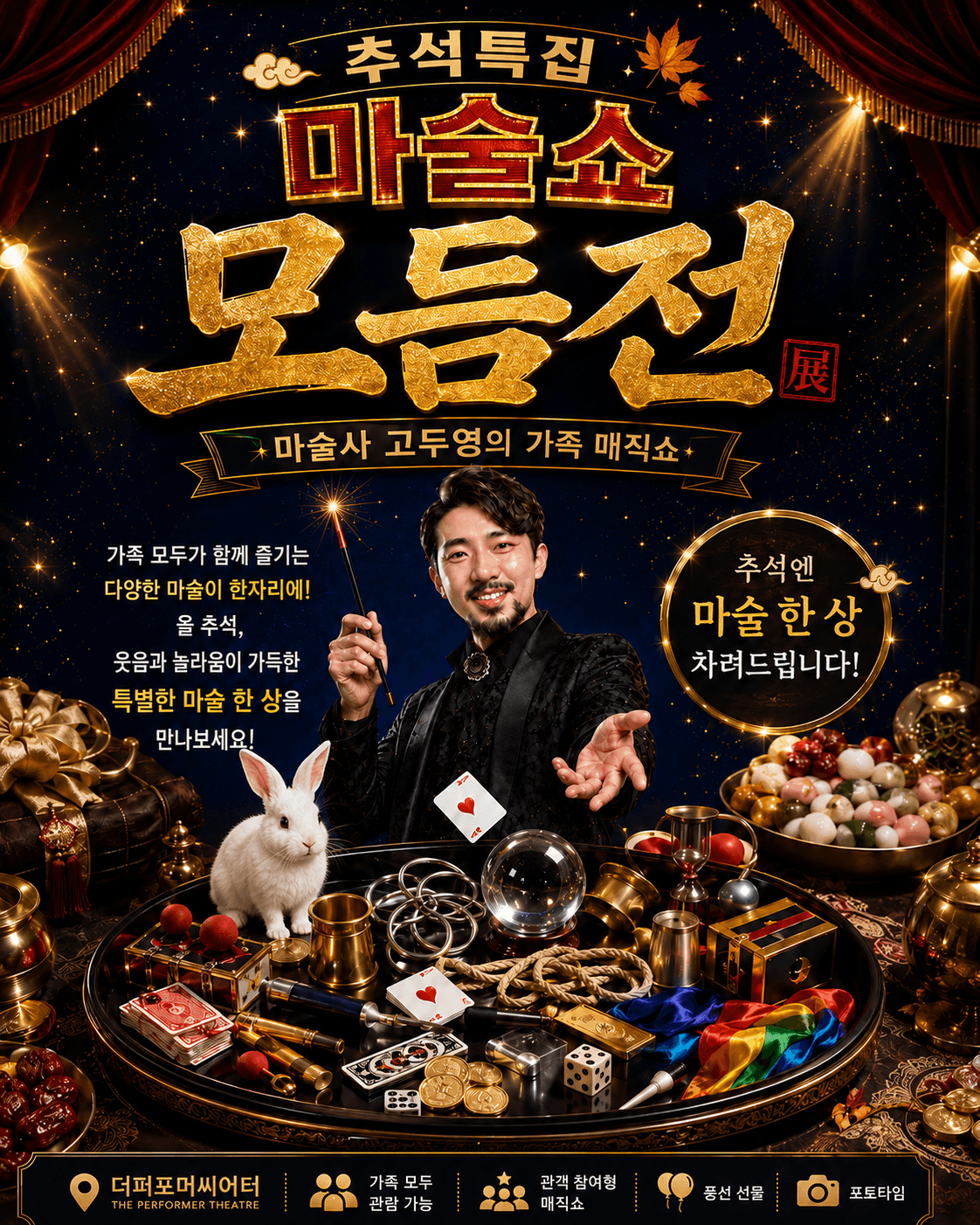 마술사 고두영의 추석특집 마술쇼: 모둠전 [화성] 소개 이미지 1
