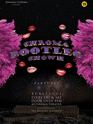 CHROMA BOOTLEG SHOW II (PARTY SET) [인천] 공연 포스터