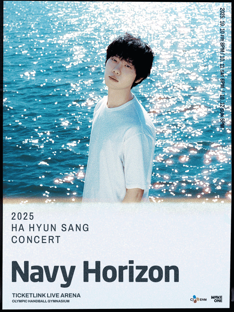 하현상 콘서트: Navy Horizon 공연 포스터