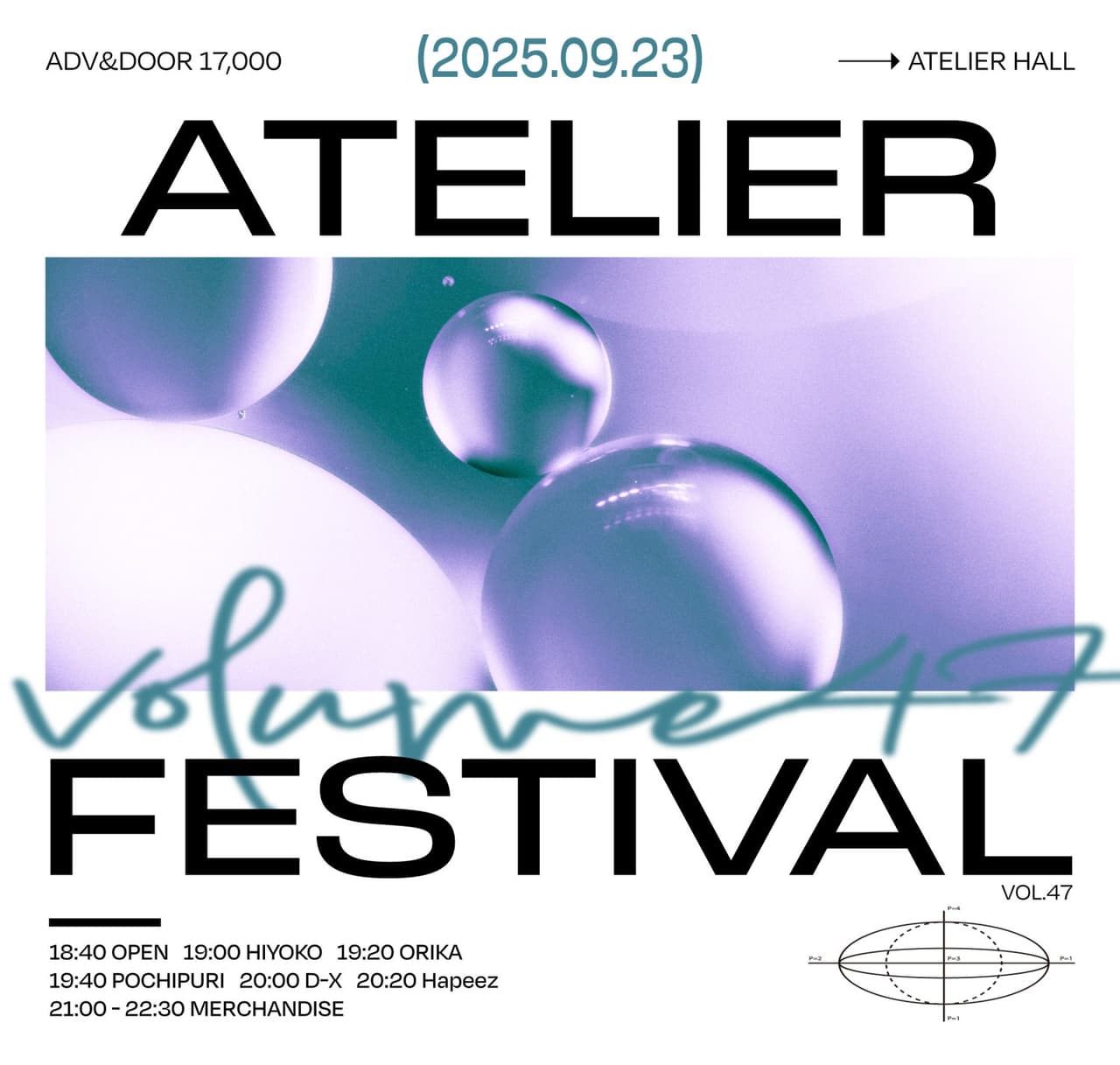Atelier Fes vol.47 공연 포스터