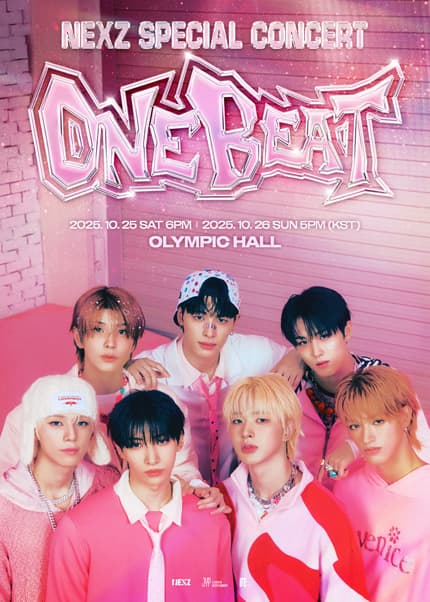 NEXZ SPECIAL CONCERT: ONE BEAT 공연 포스터