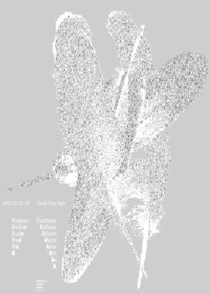 Redoor 단독 콘서트: FEATHERS 공연 포스터