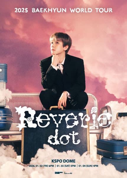 BAEKHYUN WORLD TOUR: Reverie, dot 공연 포스터