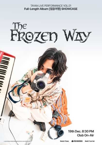 TAYAN 단독 공연: THE FROZEN WAY 공연 포스터