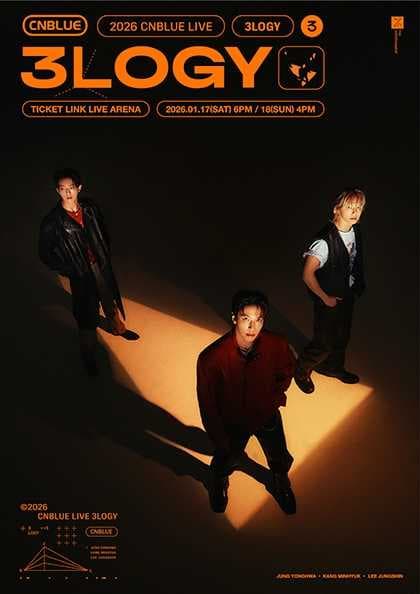 CNBLUE LIVE: 3LOGY 공연 포스터