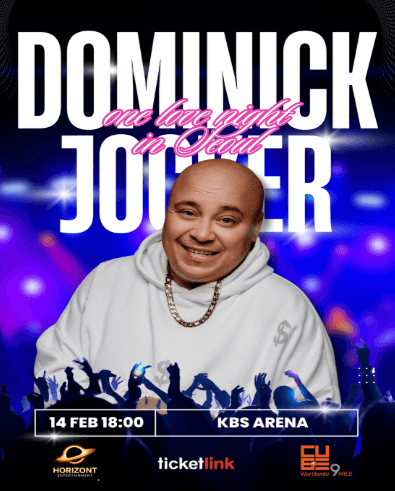 Dominick Jocker: One Love Night [서울] 공연 포스터