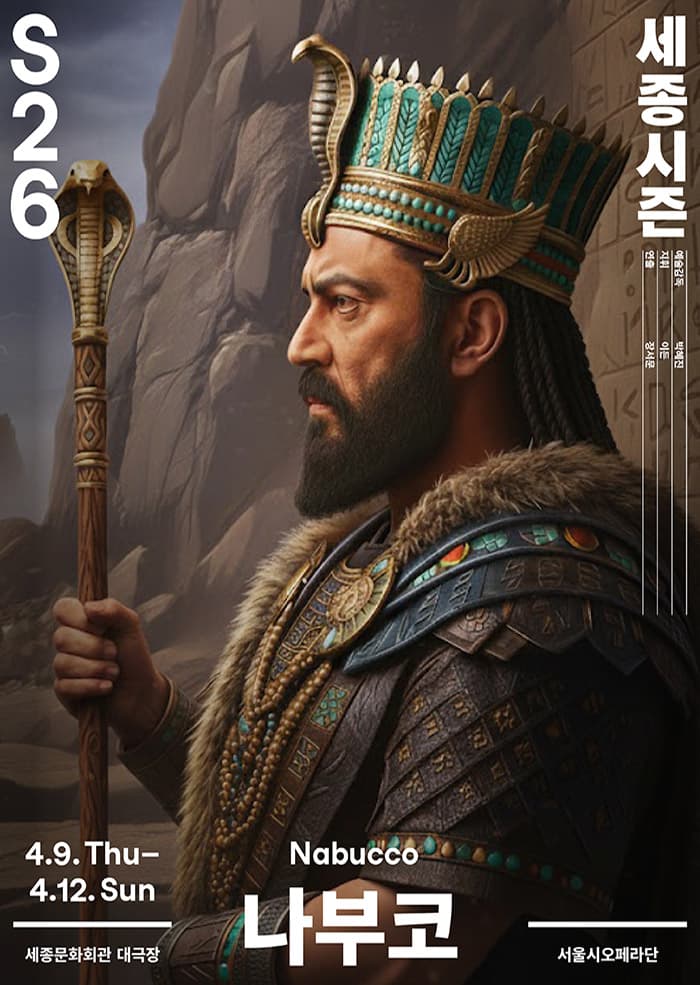 세종시즌, 나부코 공연 포스터