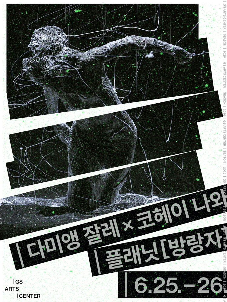 다미앵 잘레 X 코헤이 나와, 플래닛 [방랑자] 공연 포스터