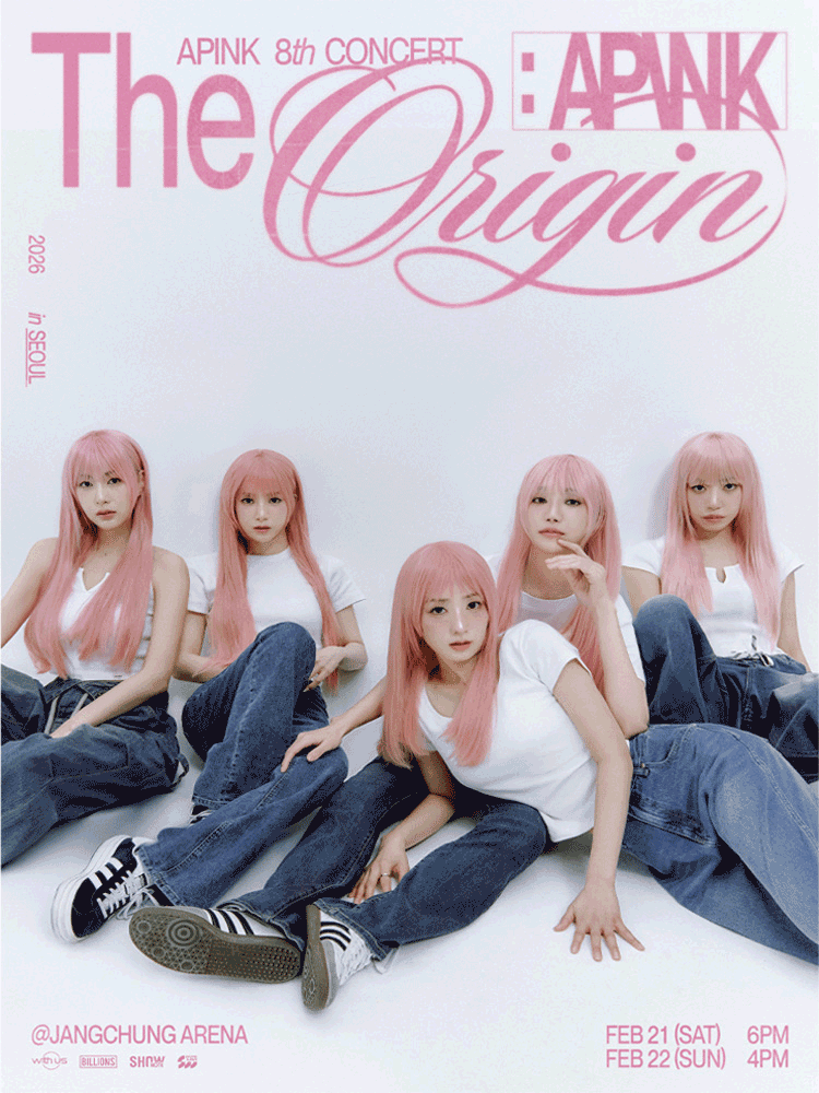Apink 8th Concert, The Origin: APINK 공연 포스터