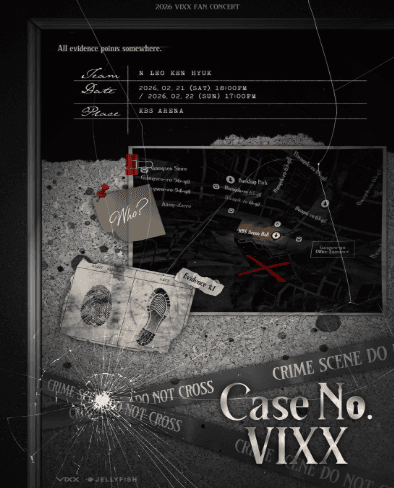 VIXX FAN CONCERT: Case No. VIXX 공연 포스터