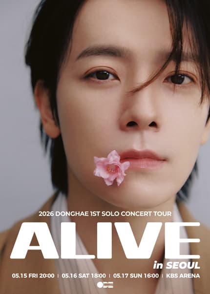 DONGHAE 1st SOLO CONCERT TOUR 공연 포스터