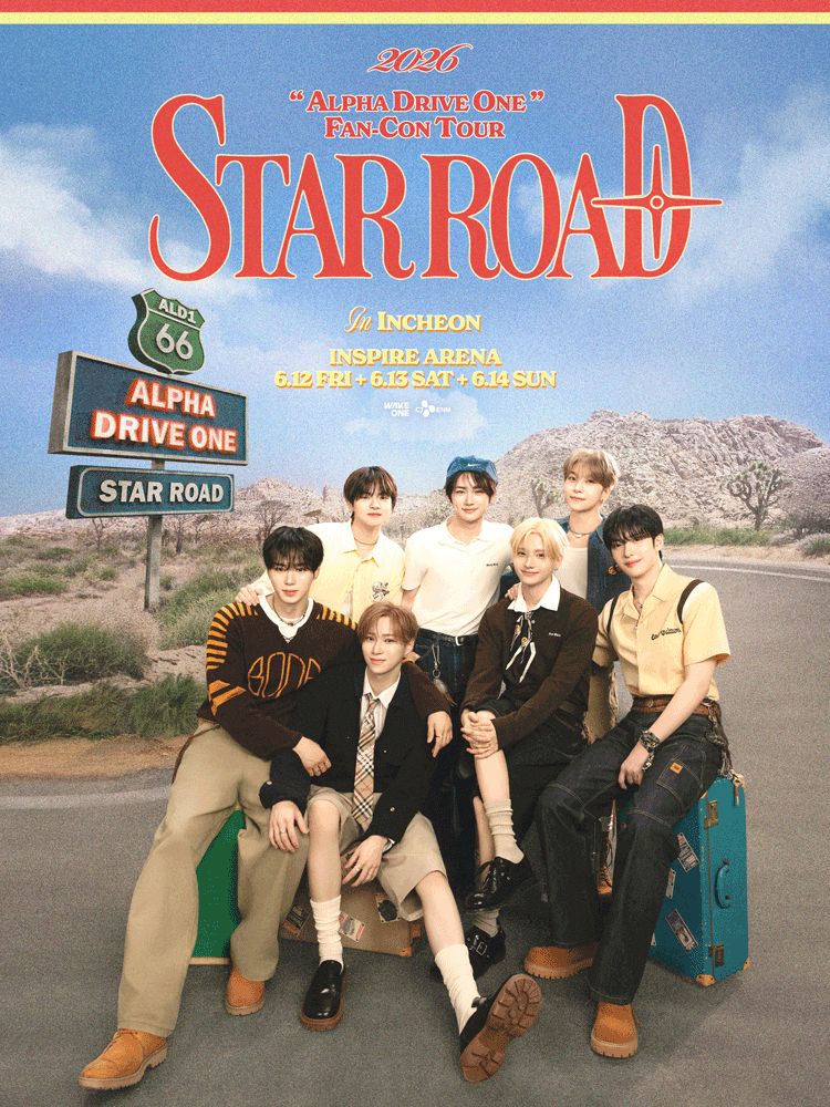 ALPHA DRIVE ONE FAN-CON TOUR: STAR ROAD [인천] 공연 포스터