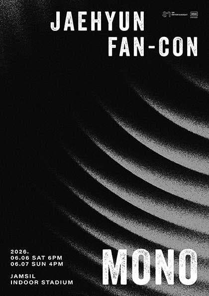JAEHYUN FAN-CON TOUR Mono in SEOUL 공연 포스터