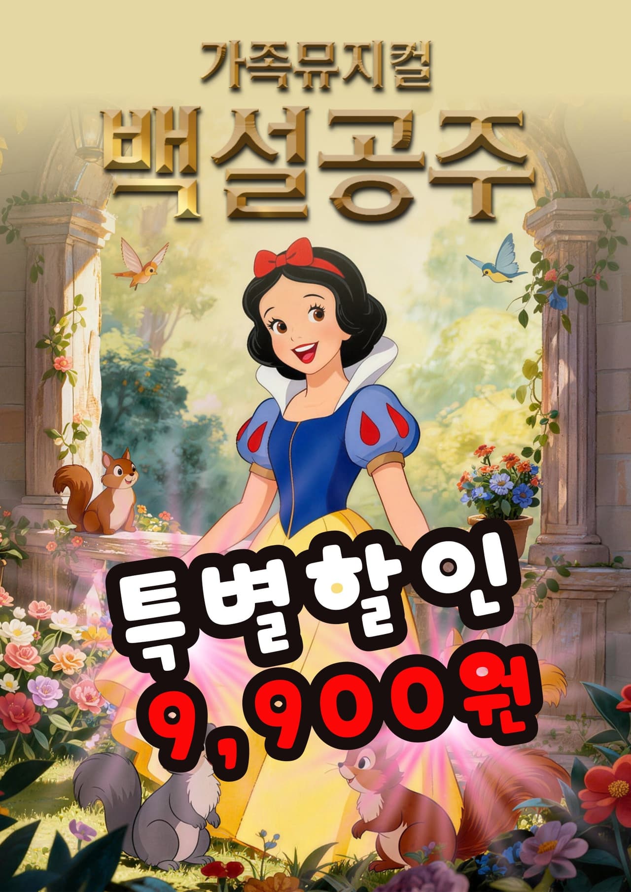 백설공주 [양주] 공연 포스터