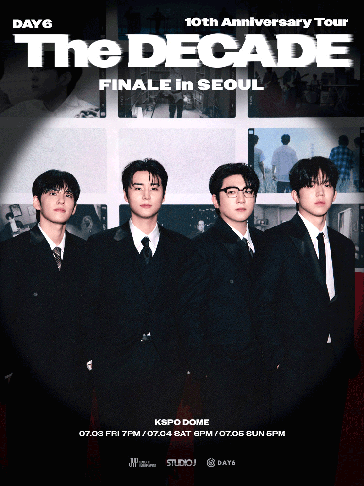 DAY6 10th Anniversary Tour: The DECADE FINALE [서울] 공연 포스터