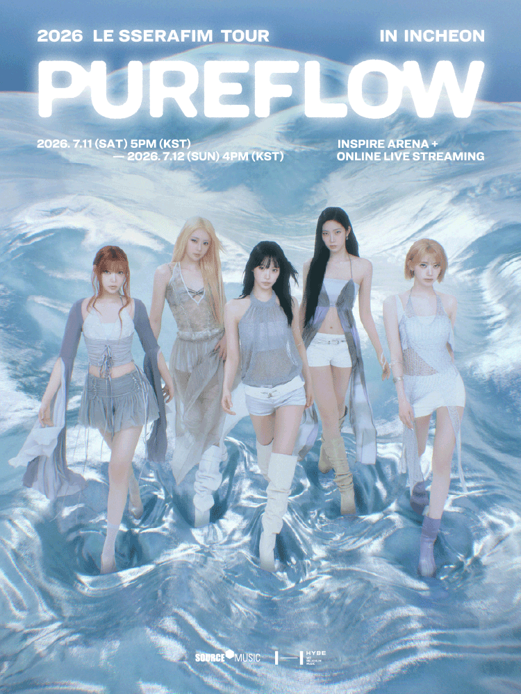 LE SSERAFIM TOUR: PUREFLOW [인천] 공연 포스터