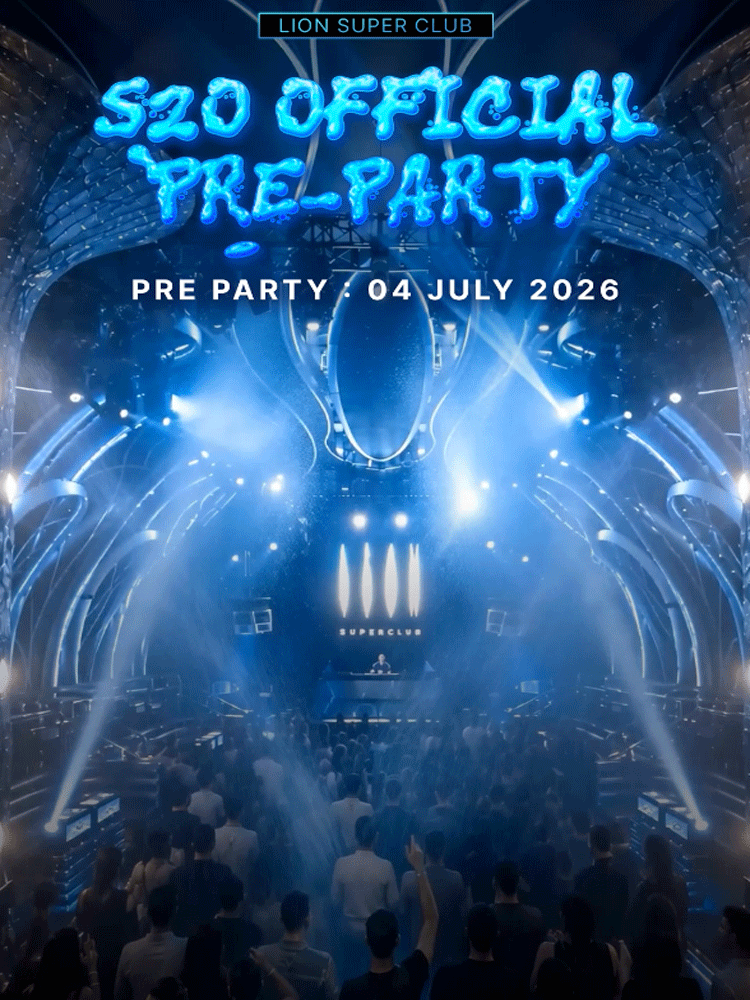 S2O KOREA OFFICIAL PRE-PARTY at LION SUPER CLUB 공연 포스터