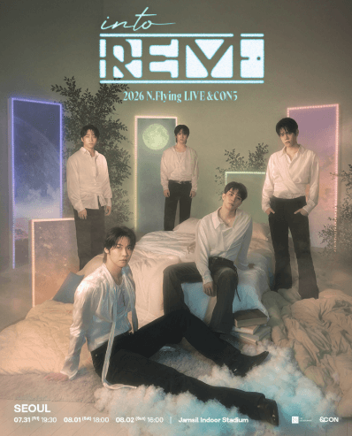 N.Flying LIVE, &CON5: into REM [서울] 공연 포스터