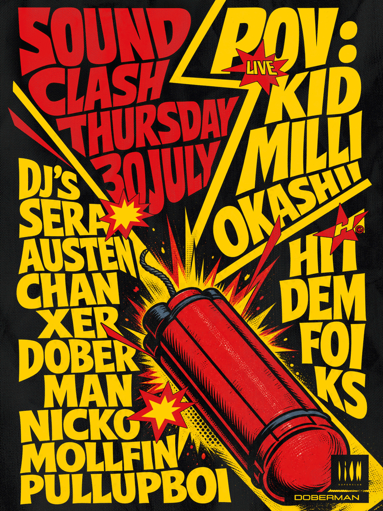 SOUNDCLASH THURSDAY’S 공연 포스터