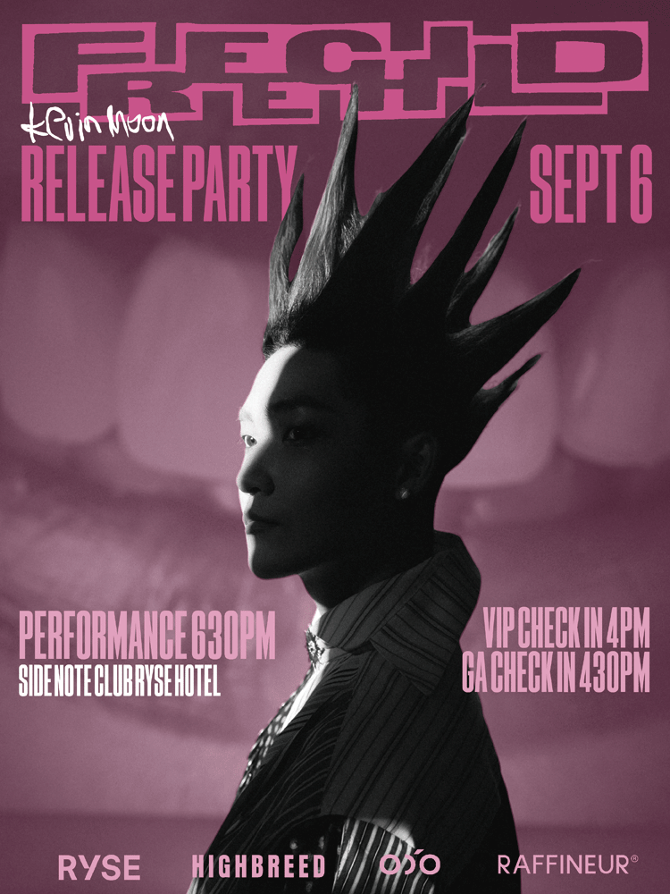 KEVIN MOON FREECHILD Release Party 공연 포스터