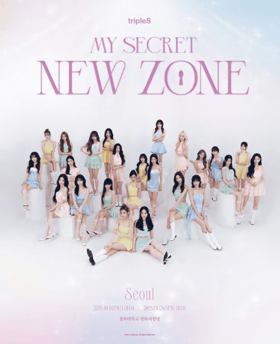 tripleS: My Secret New Zone 공연 포스터